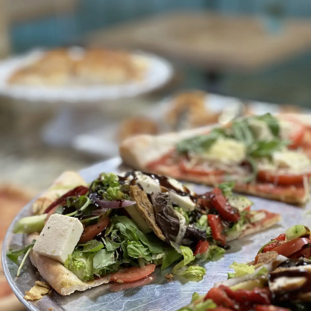 Arugula Salad Pizza