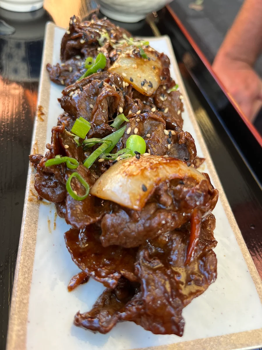 Beef Teriyaki, Sushi on Stanley