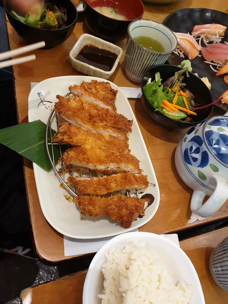 Pork Katsu, Sushi on Stanley