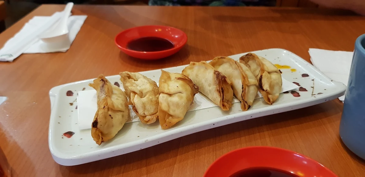 Sashimi Dumpling and Teriyaki, Sushi on Stanley