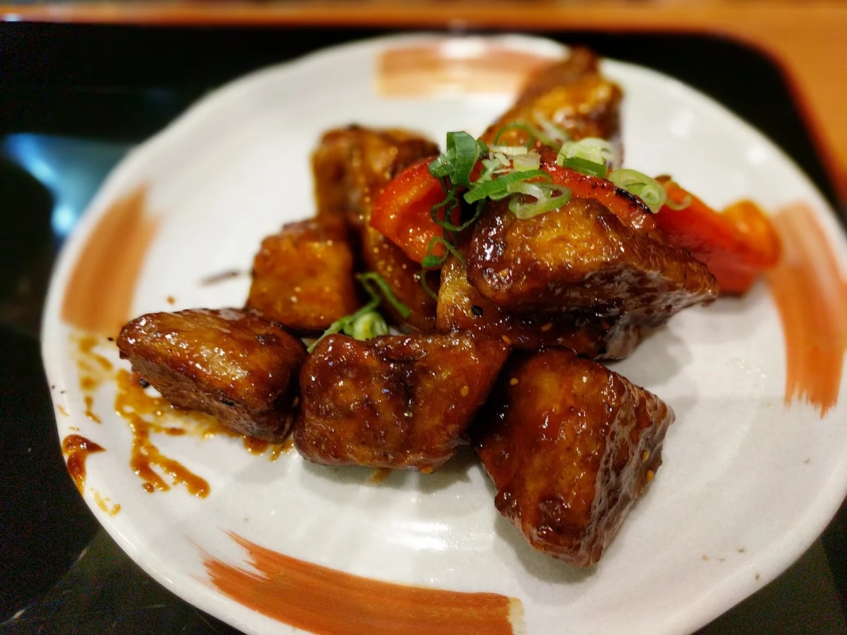 Spicy Miso Eggplant, Sushi on Stanley