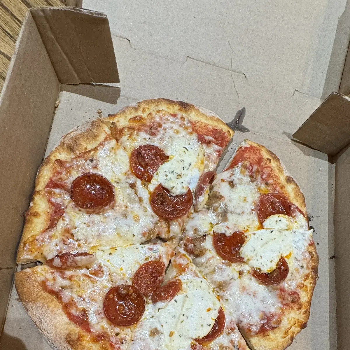 Pepperoni Pizza Needed More Topping