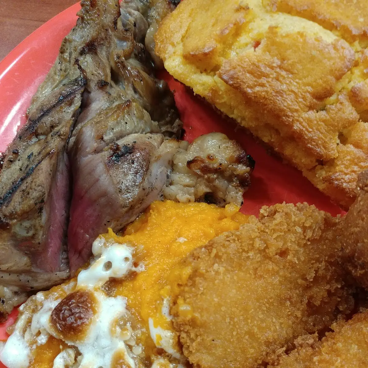 Steak and Sweet Potato Casserole