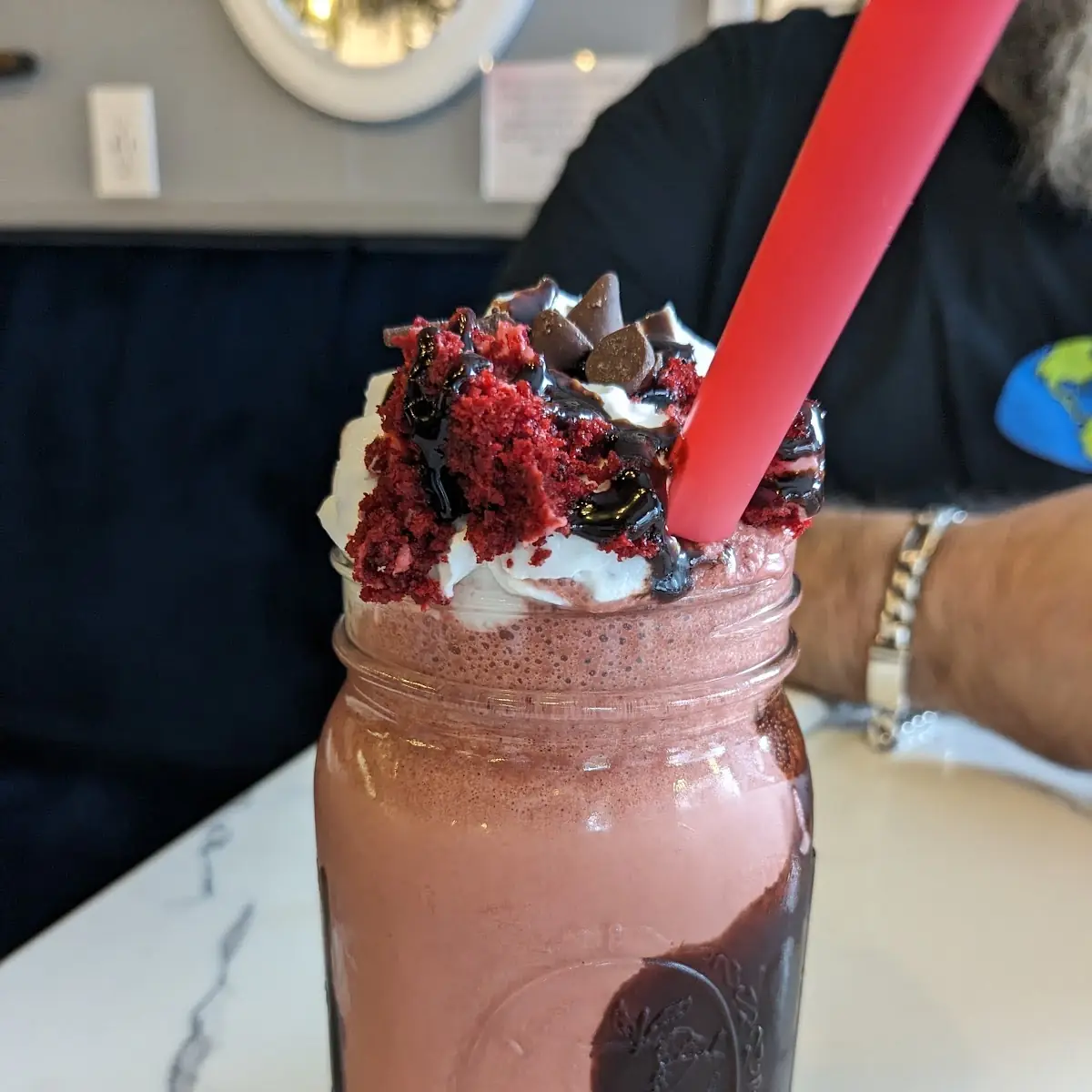 Red Velvet Milk Shake