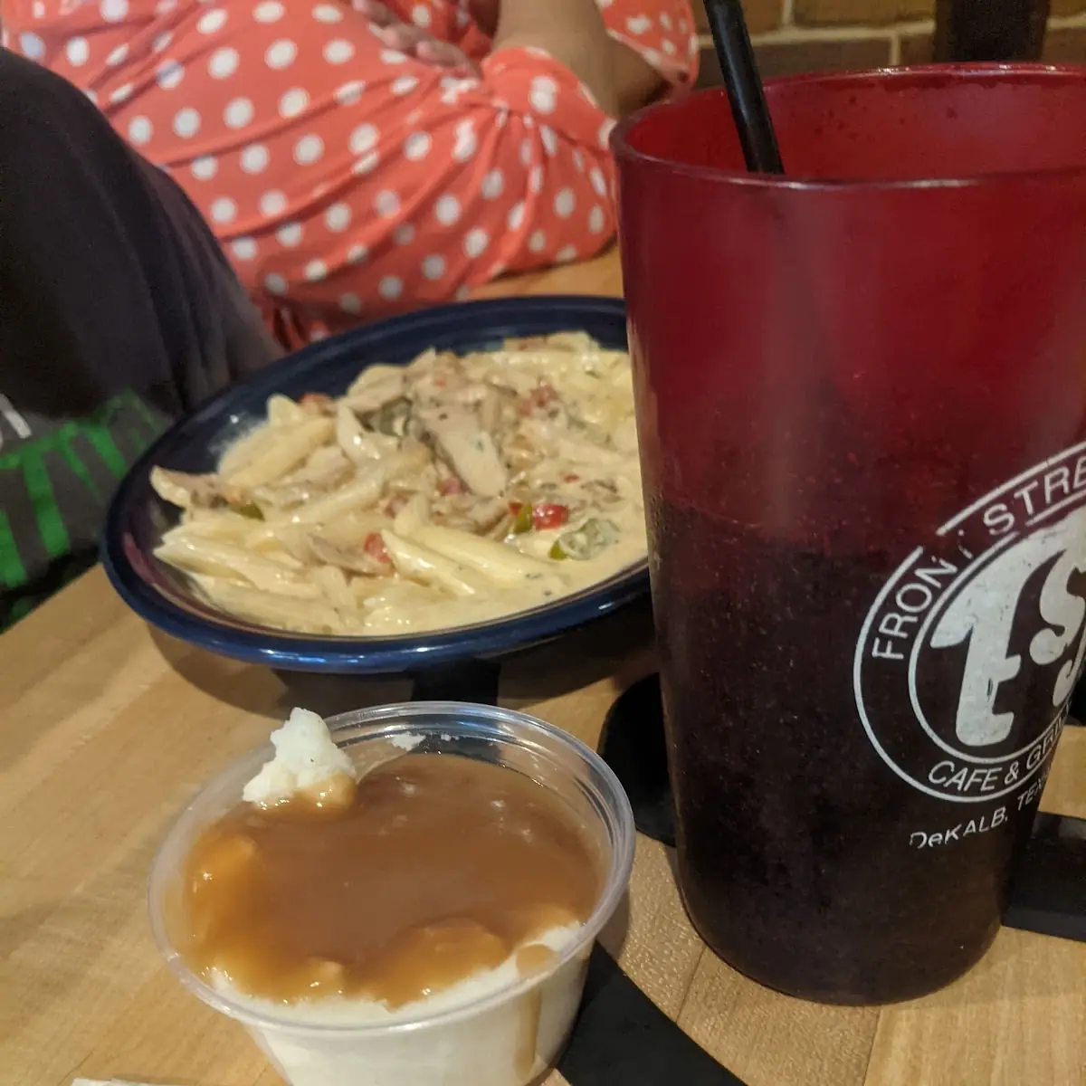 Side of Mashed Potatoes with Brown Gravy