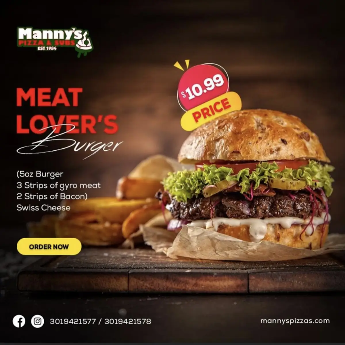 Meat Lover's Burger