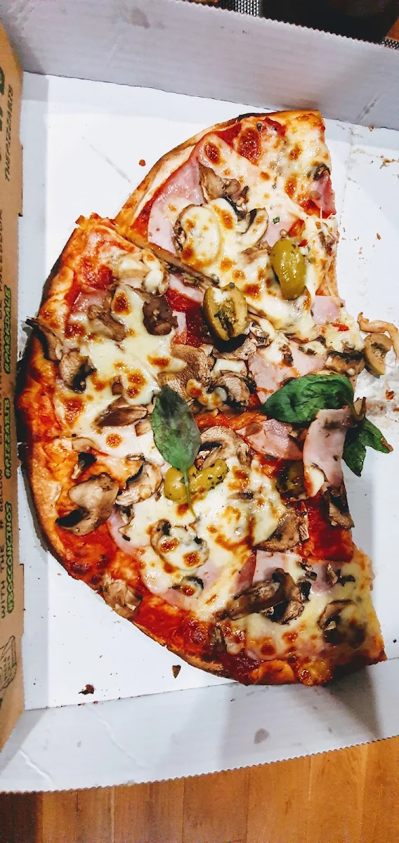 Capricciosa Pizza, Bocconcino's Woodfired Pizzeria