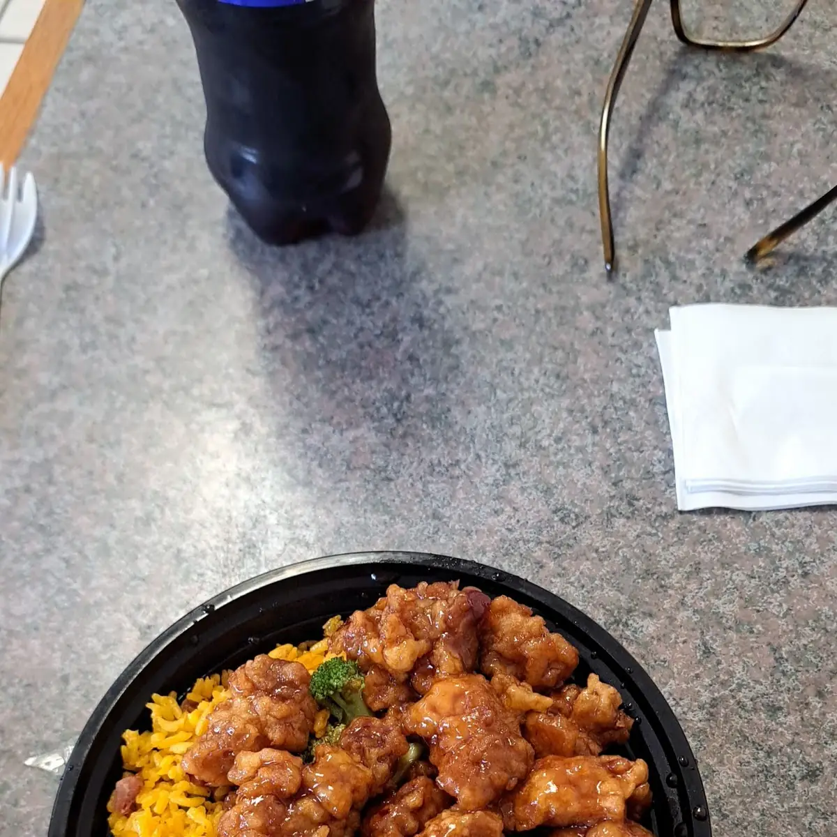 Orange Chicken or Beef