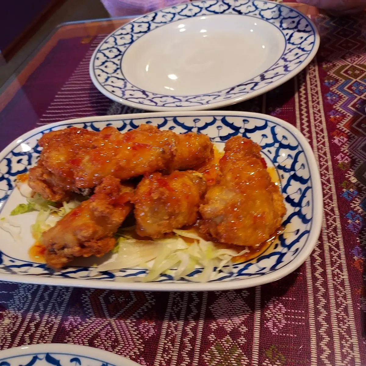 Thai Orchid Chicken Wings