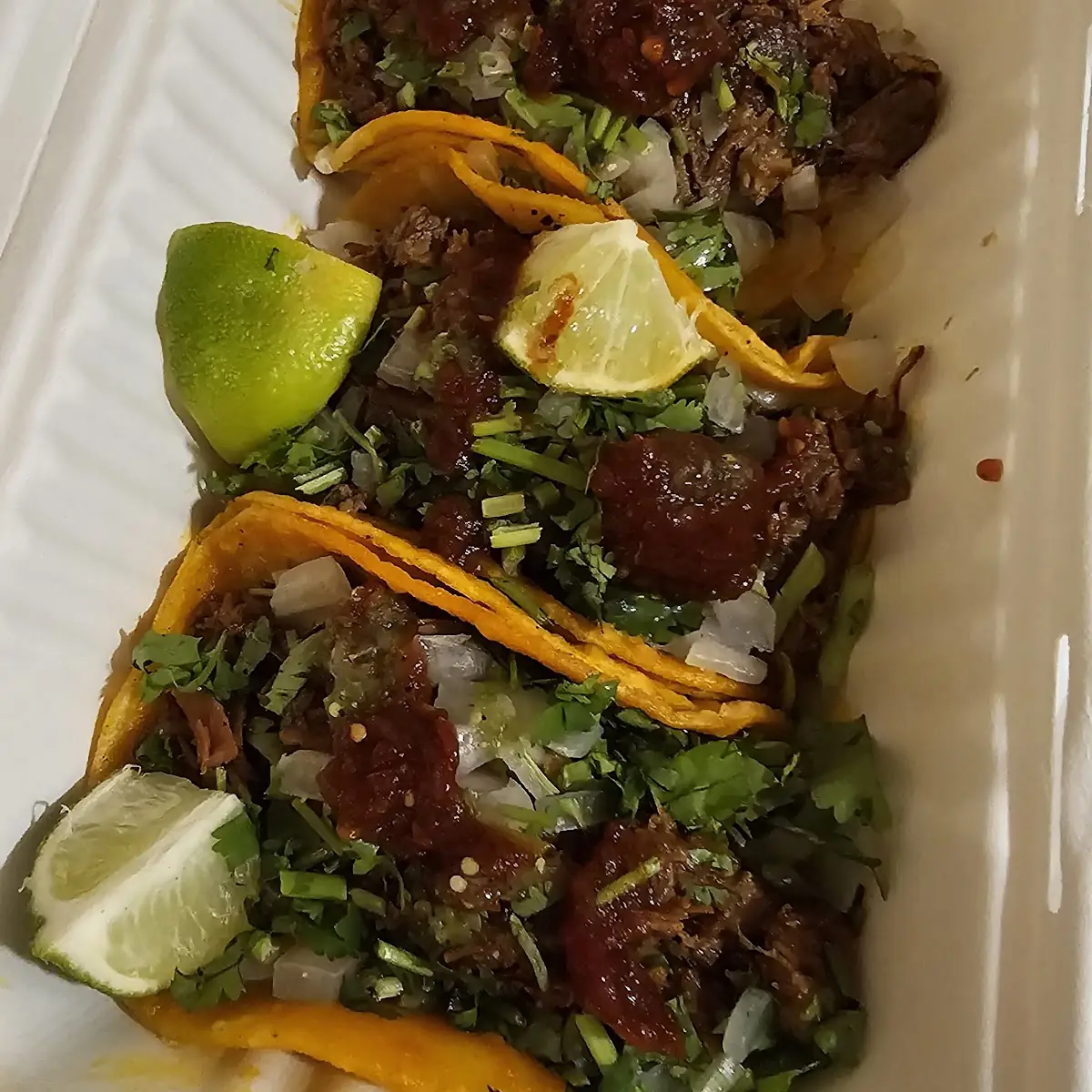 Two Beef Birria Tacos Plus