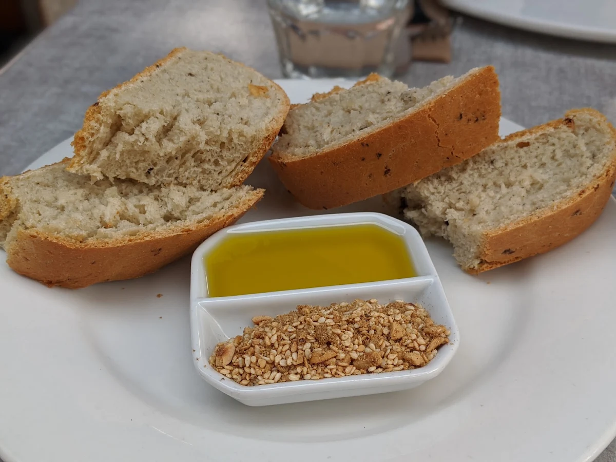 Bread and Dukkah, Four Hands Tapas & Pizza Restaurant