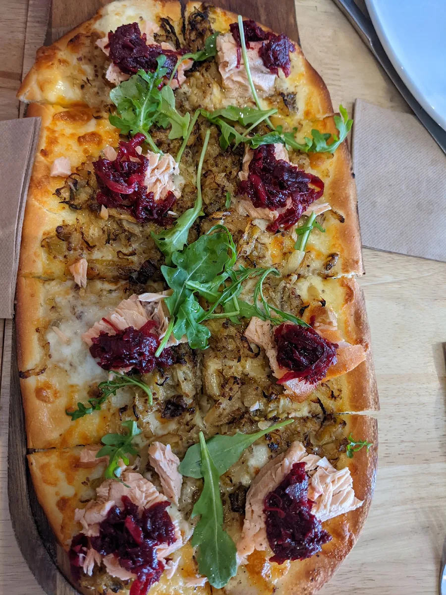 Tasmanian Salmon, Four Hands Tapas & Pizza Restaurant
