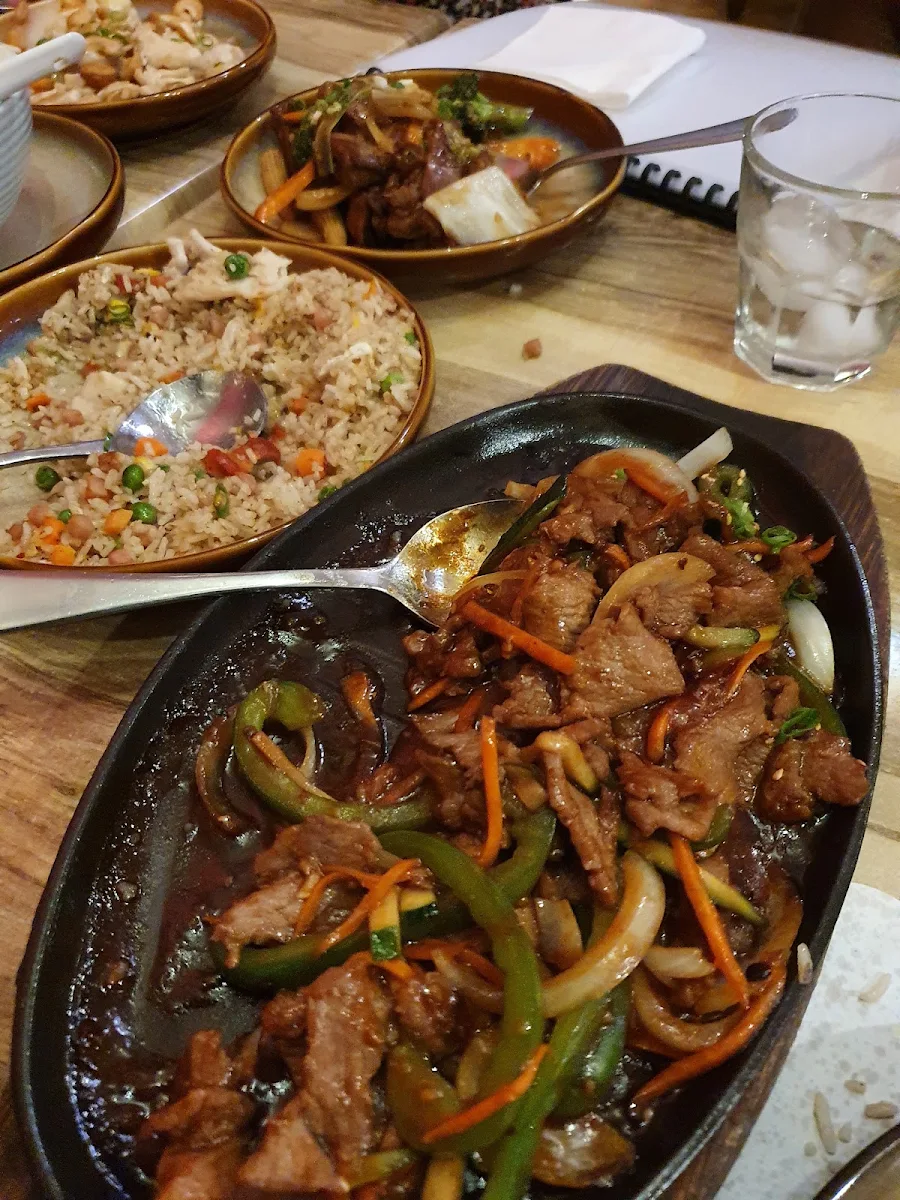 Beef with Black Bean Sauce, Oriental Palace Chinese Restaurant