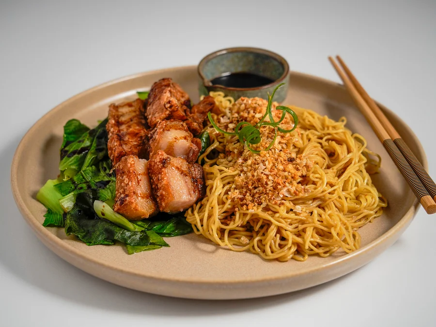 Crispy Pork Noodle, Oriental Palace Chinese Restaurant