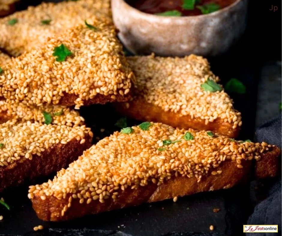 Homemade Prawn Toast, Oriental Palace Chinese Restaurant