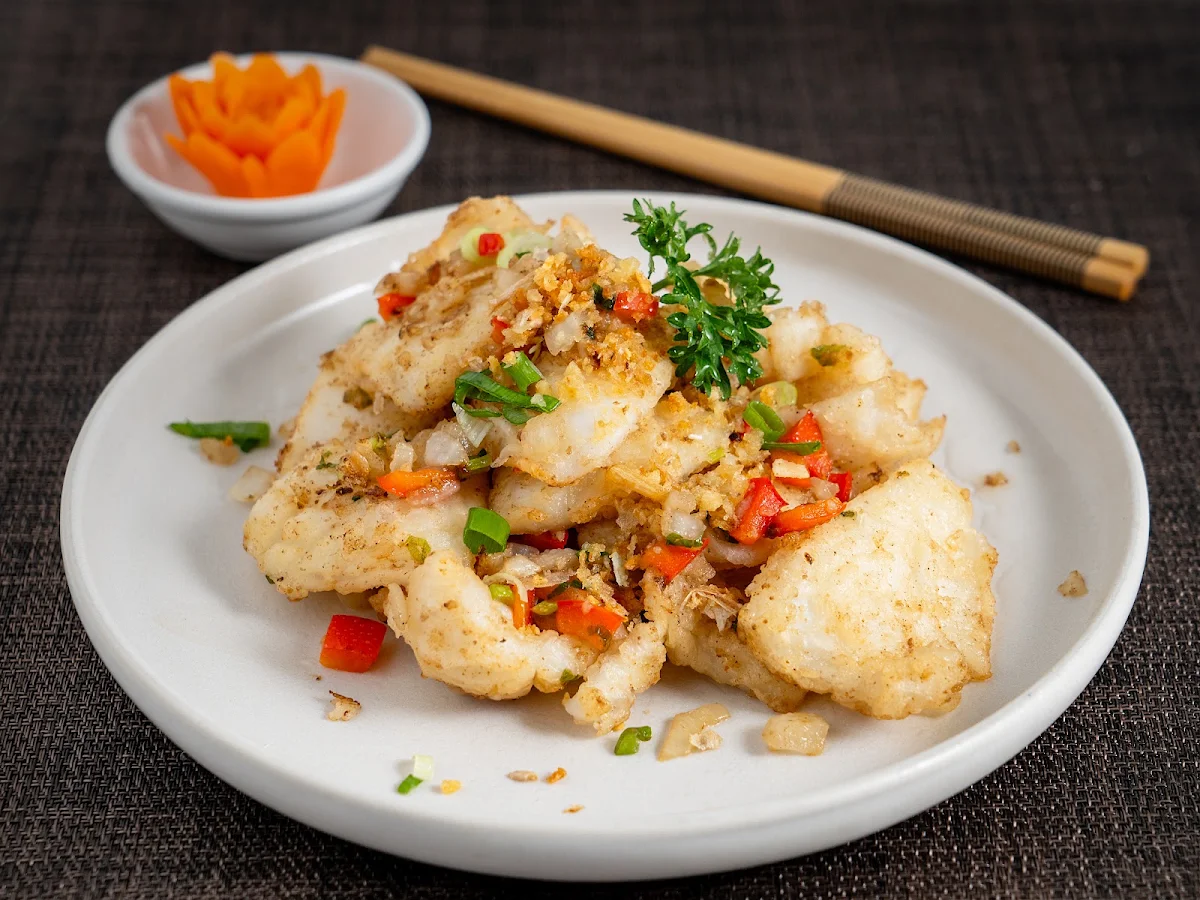 Salt & Pepper Calamari, Oriental Palace Chinese Restaurant