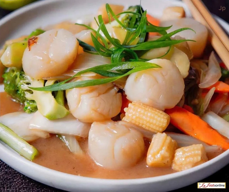 Stir Fried Seafood, Oriental Palace Chinese Restaurant