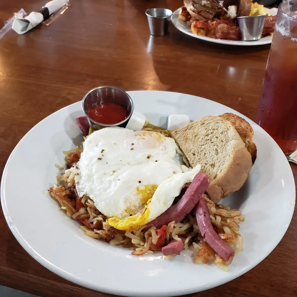 Corned Beef Hash and Eggs
