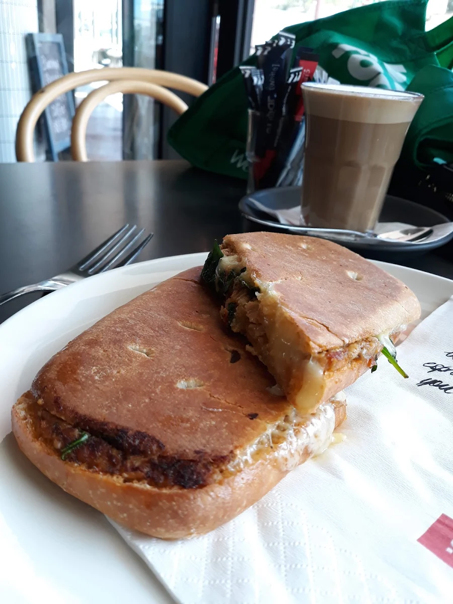 Chicken Focacia Toasted, CIBO Espresso
