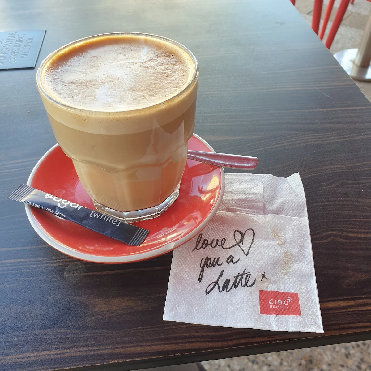 Latte, CIBO Espresso