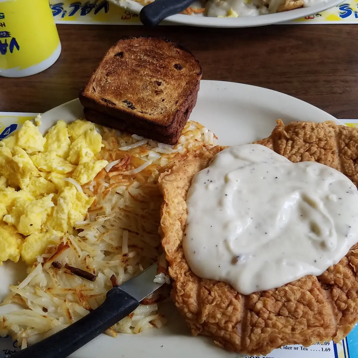 Chicken Fried Steak & Eggs