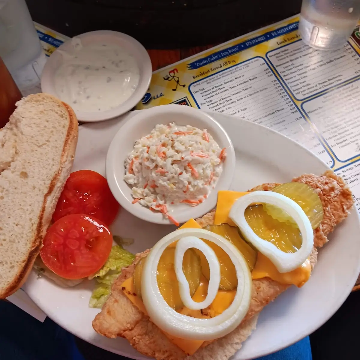 Fried Fish Sandwich Combo