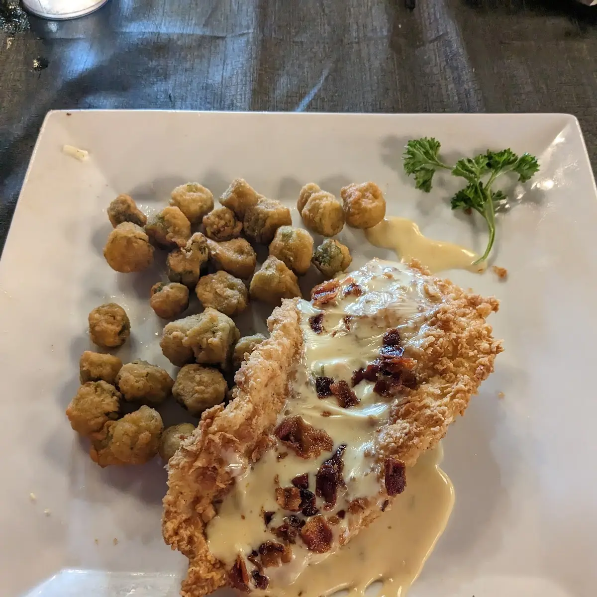 Cheesy Fried Chicken
