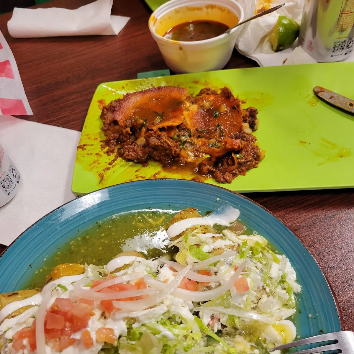 Enchiladas Verdes