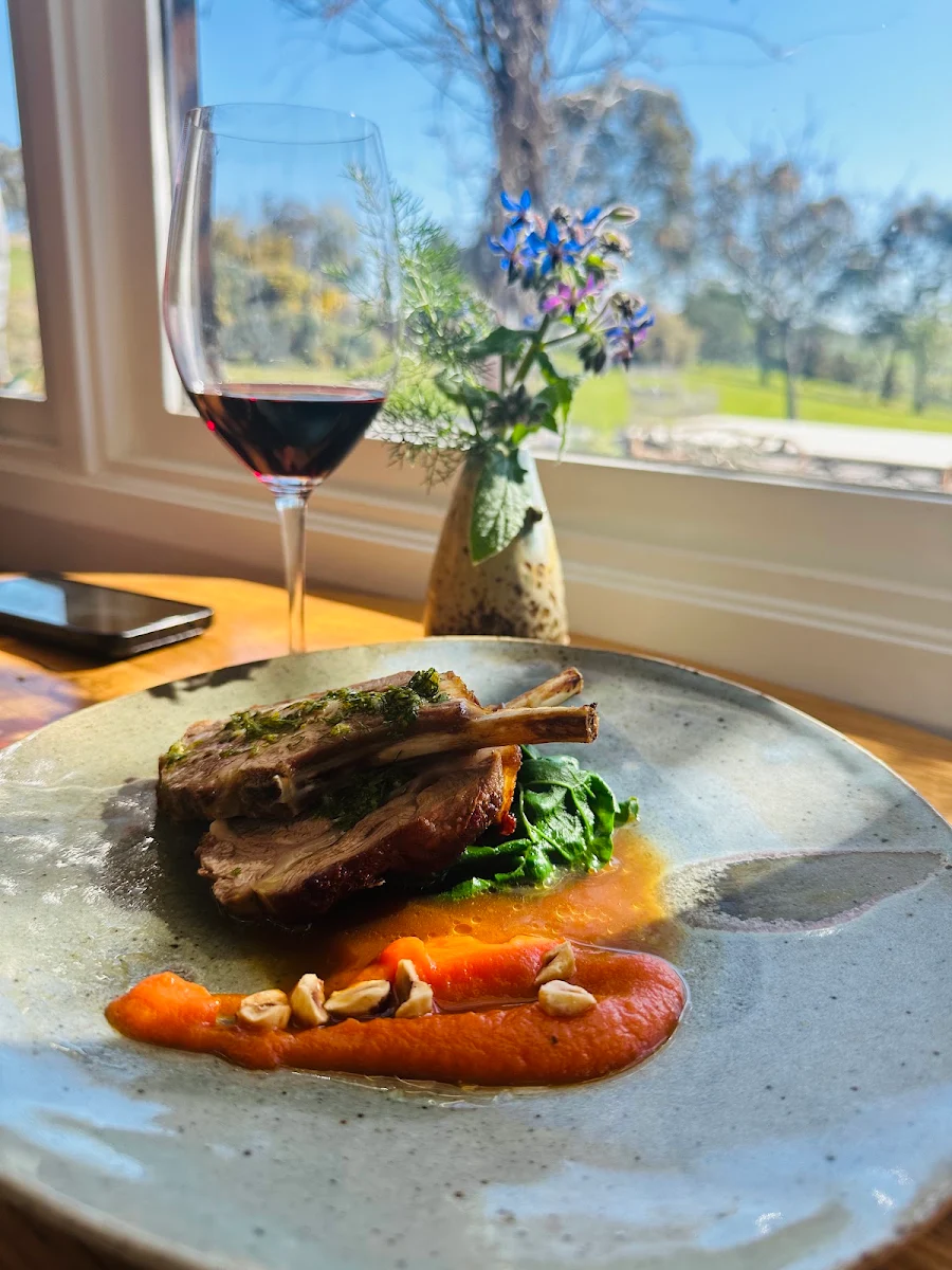 Lamb Cutlets and Sweet Potato