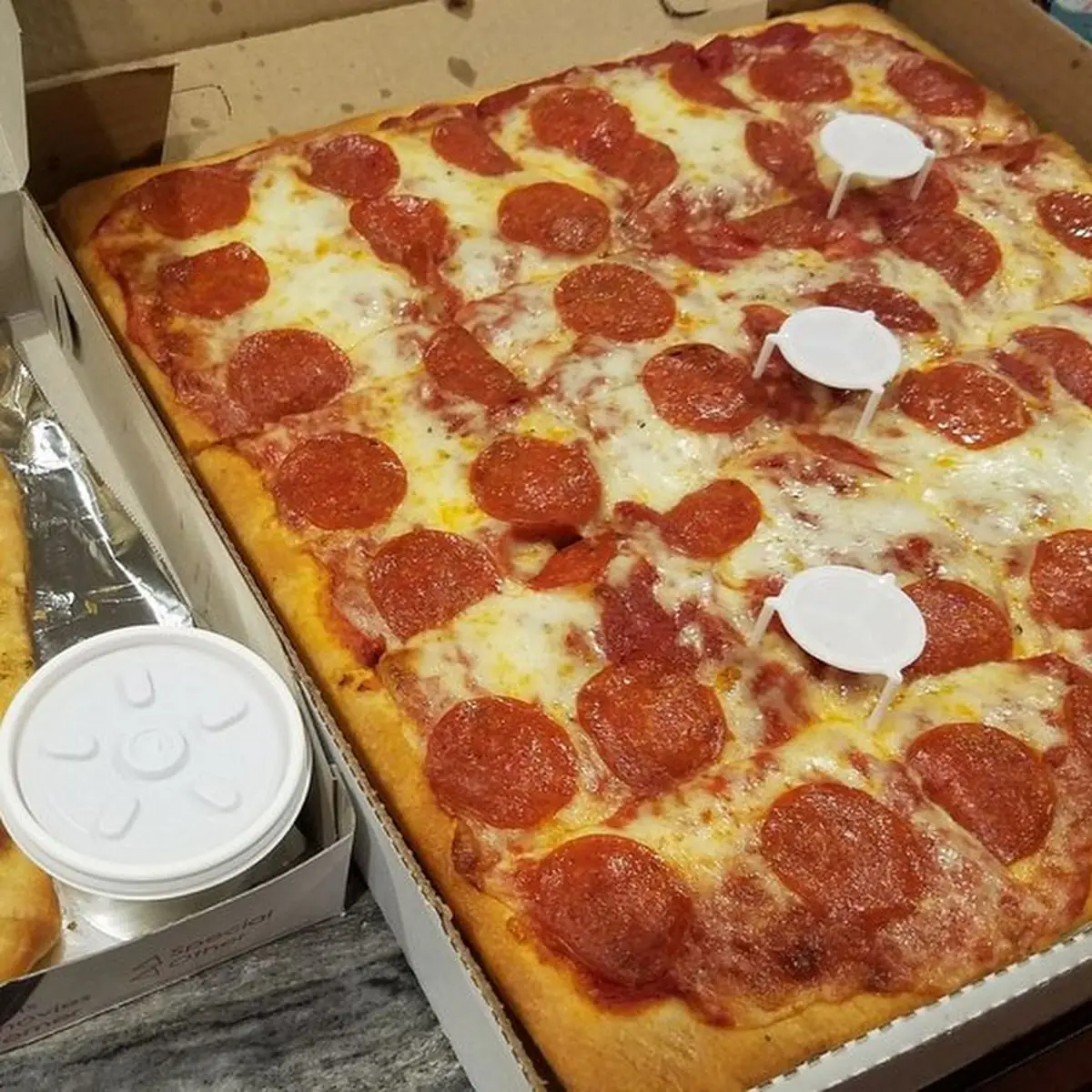 Sicilian Cheese Pizza