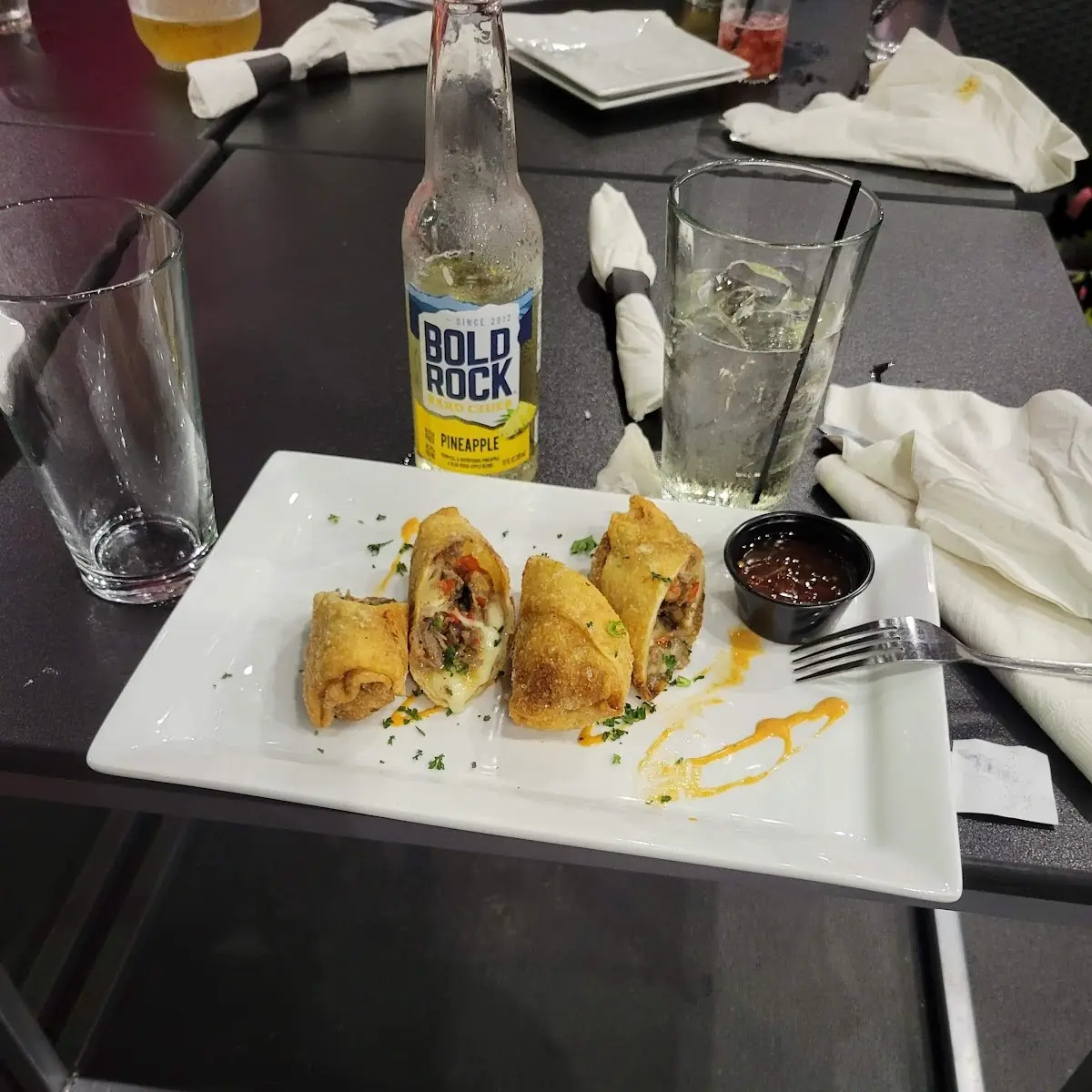 Cheese Steak Egg Roll