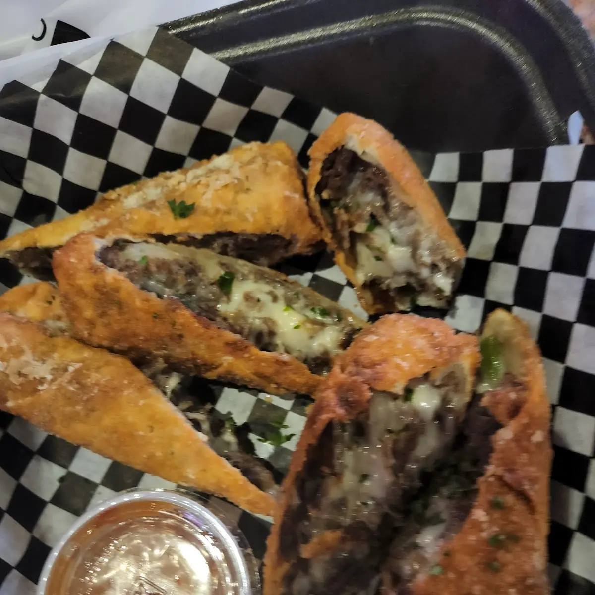 Cheesesteak Egg Rolls