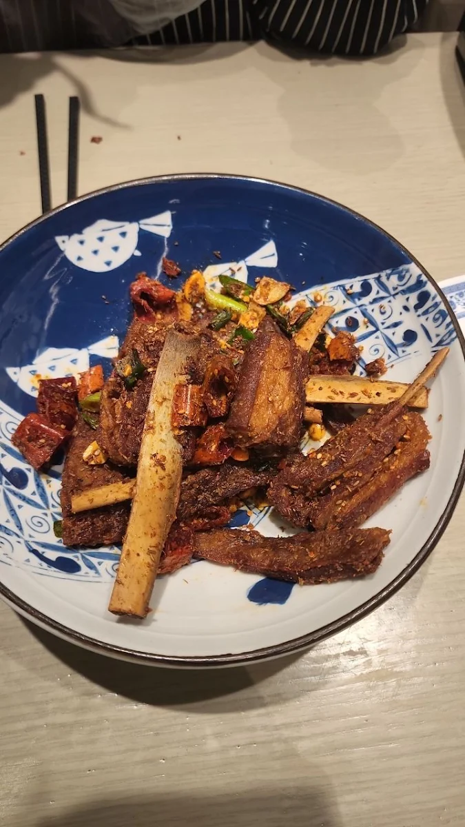 Lamb Chops, 1915 Lanzhou Beef Noodles
