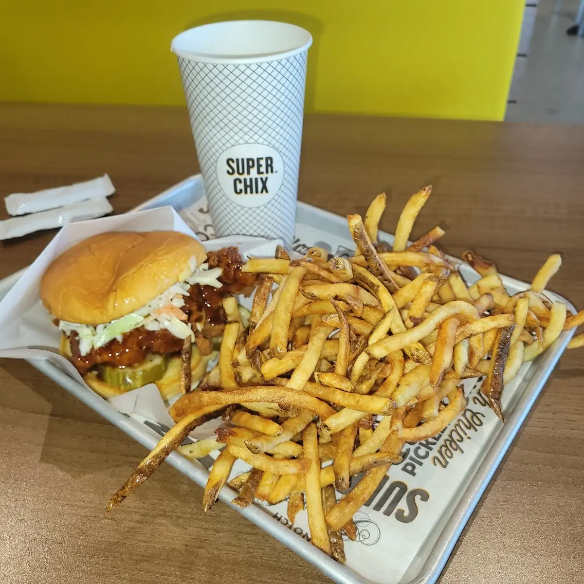 Korean BBQ Breaded Chicken Sandwich