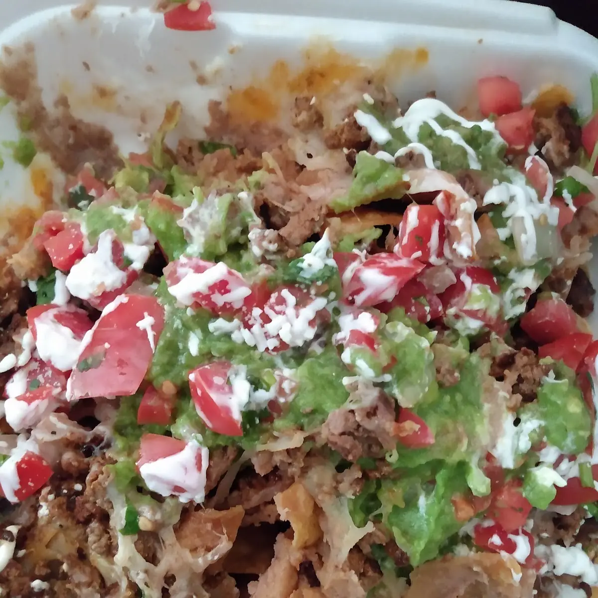 Nachos Supreme with Beef