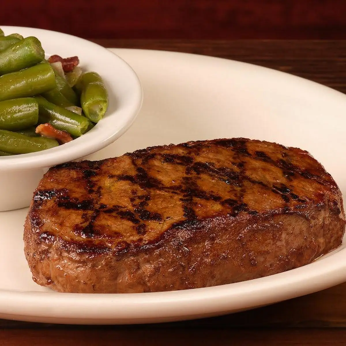 Sirloin & Grilled Shrimp Combo with 2 Sides