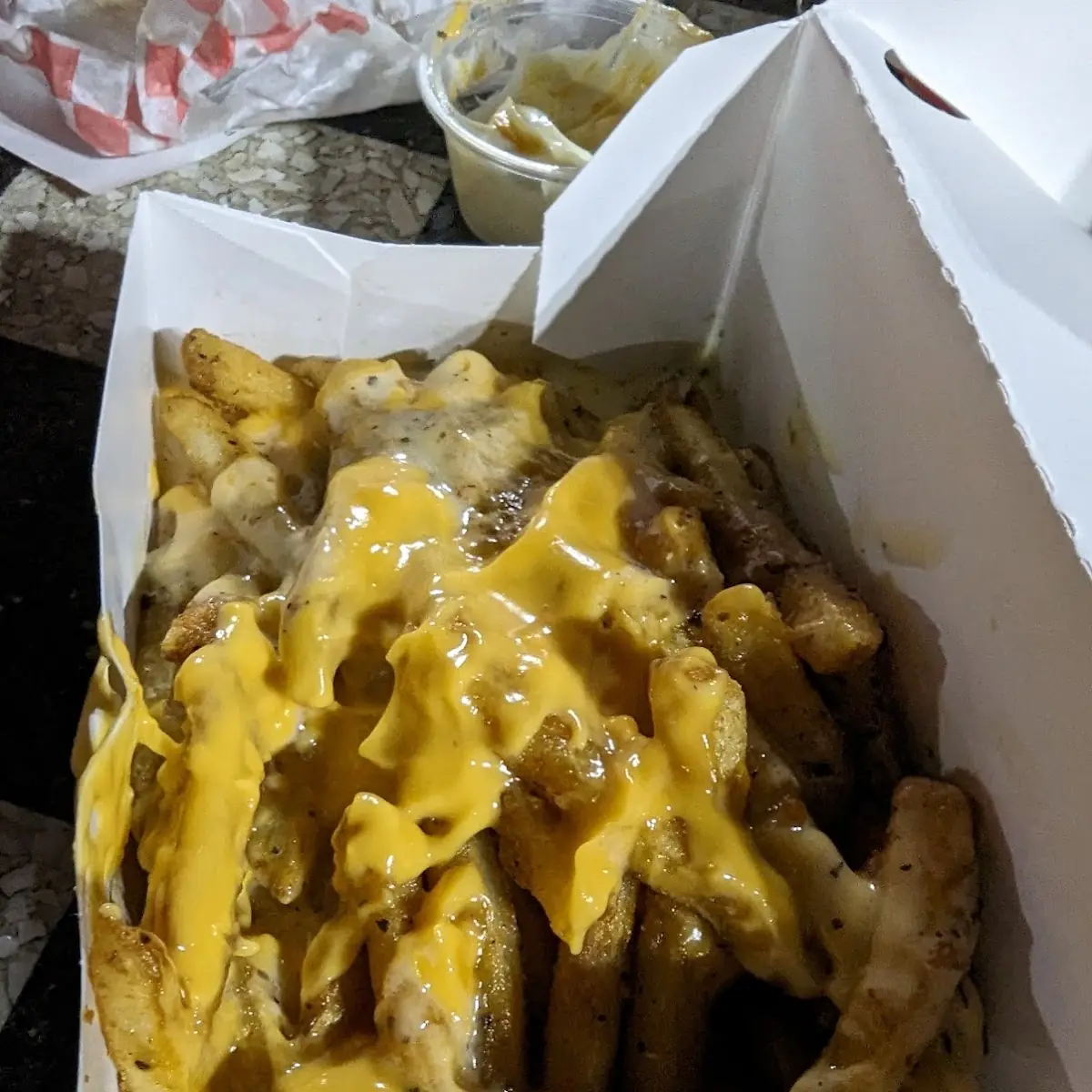 Garlic Cheese Fries