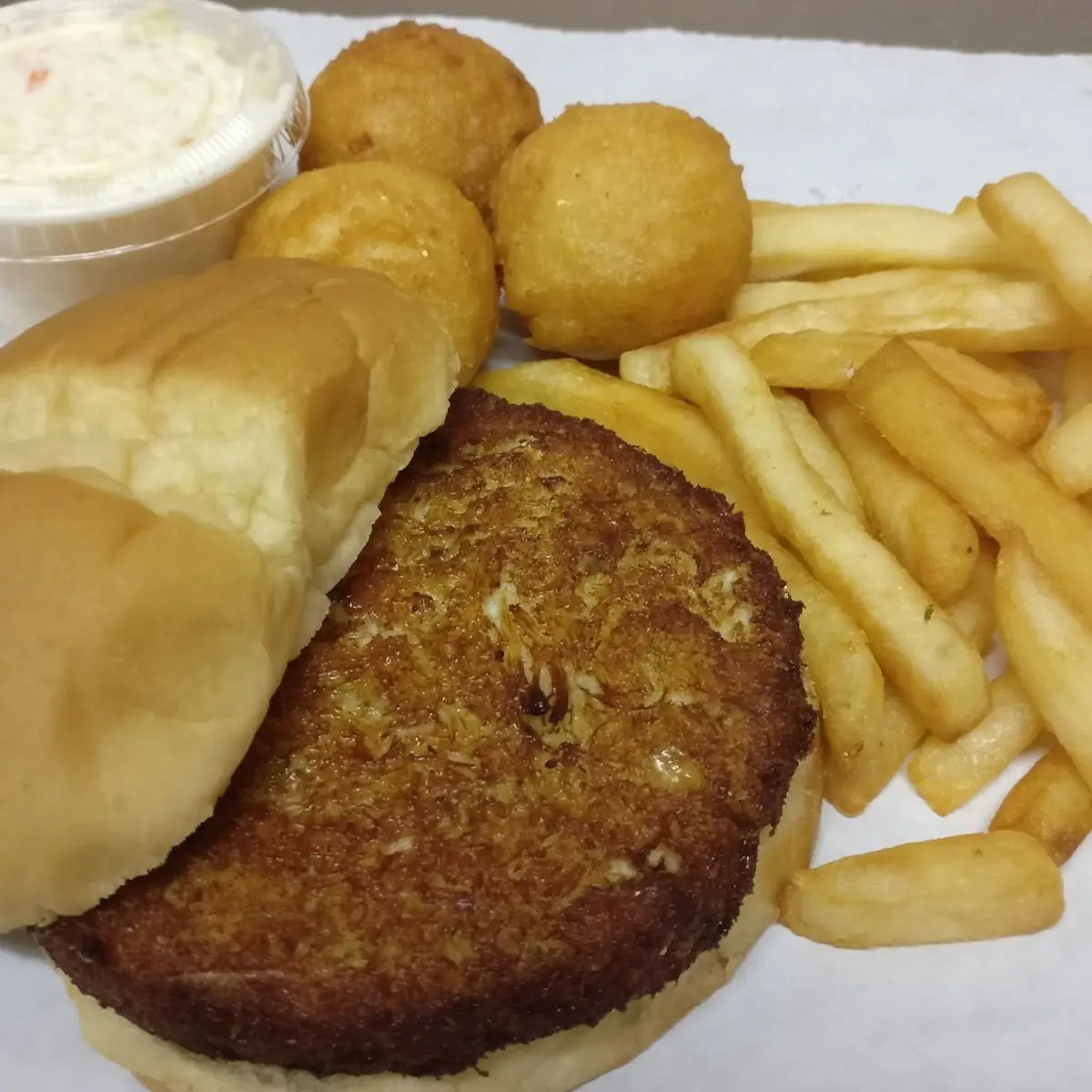 Crab Cake Sandwich