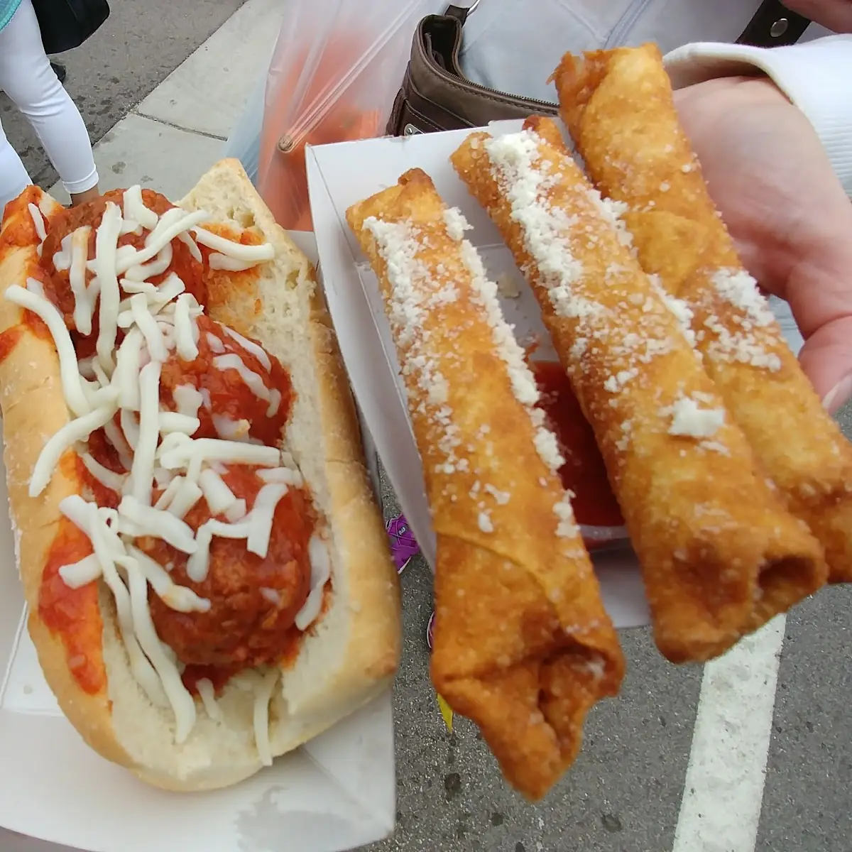 Meatball Sub & Mozzarella Sticks
