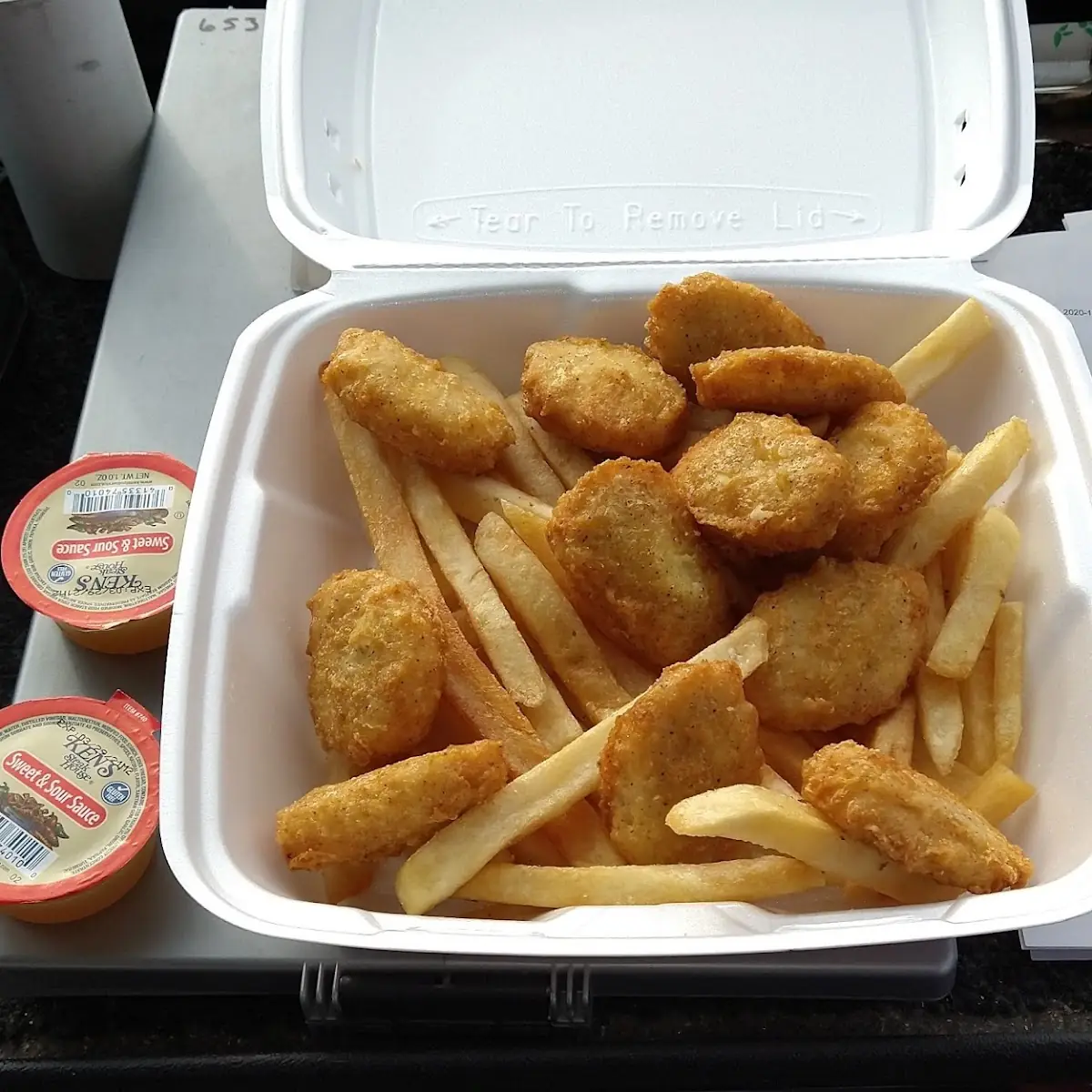 12 Piece Chicken Nuggets and Fries