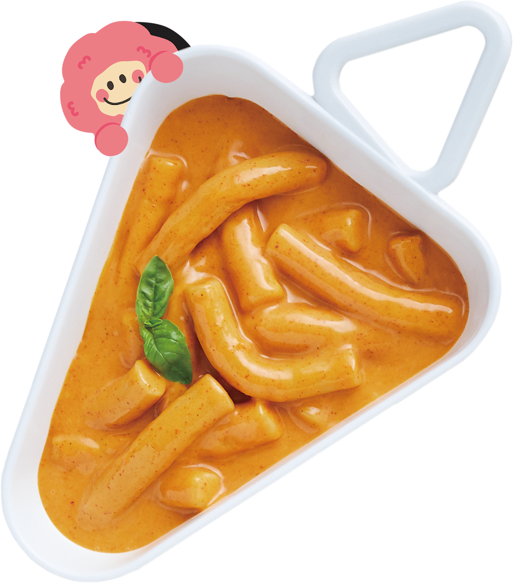 Cream Curry Topokki