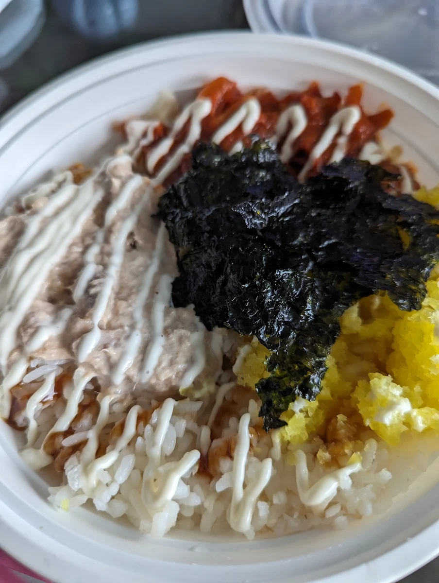 Half Tuna and Half Sinjeon Kimchi Rice Bowl