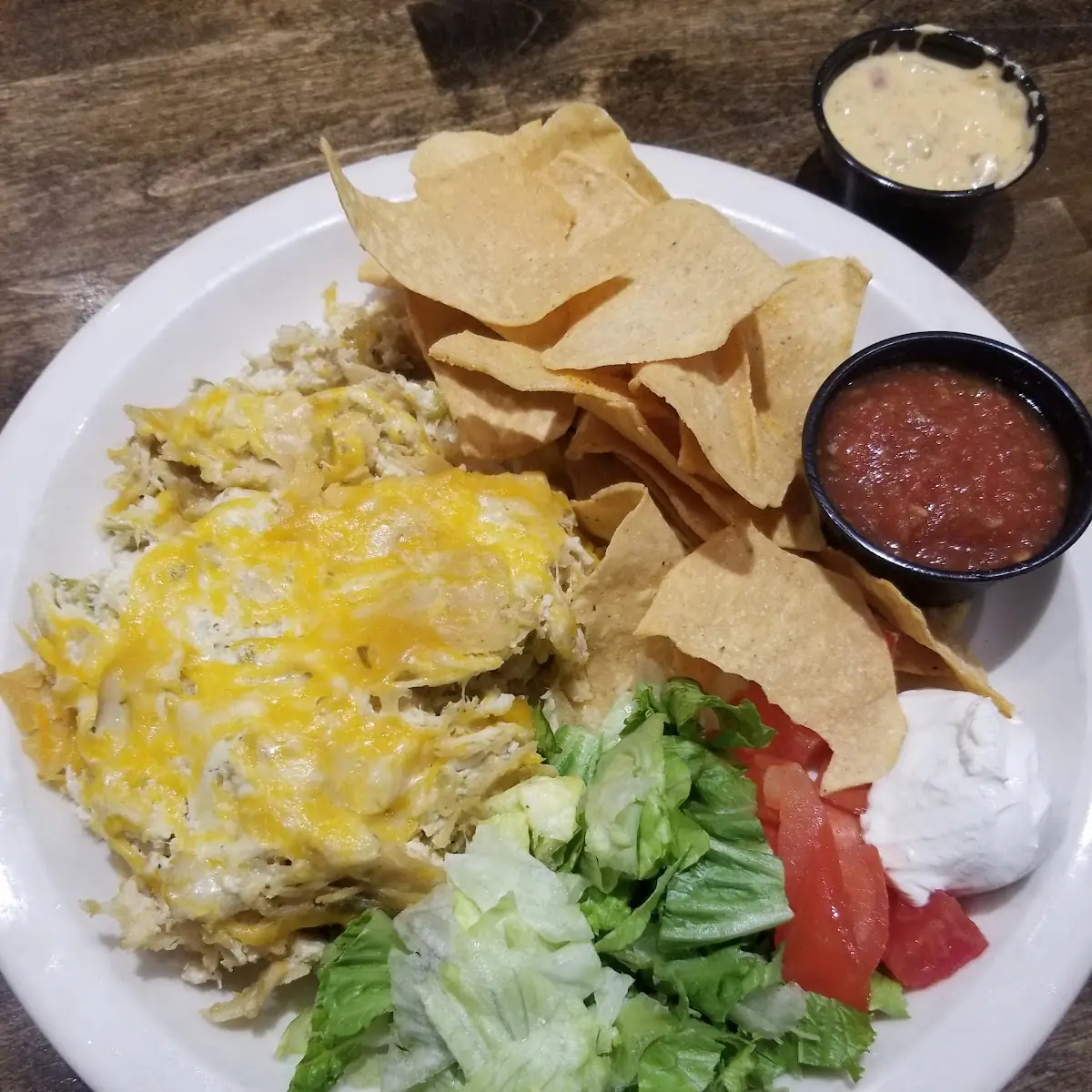 Green Chili Chicken Enchiladas