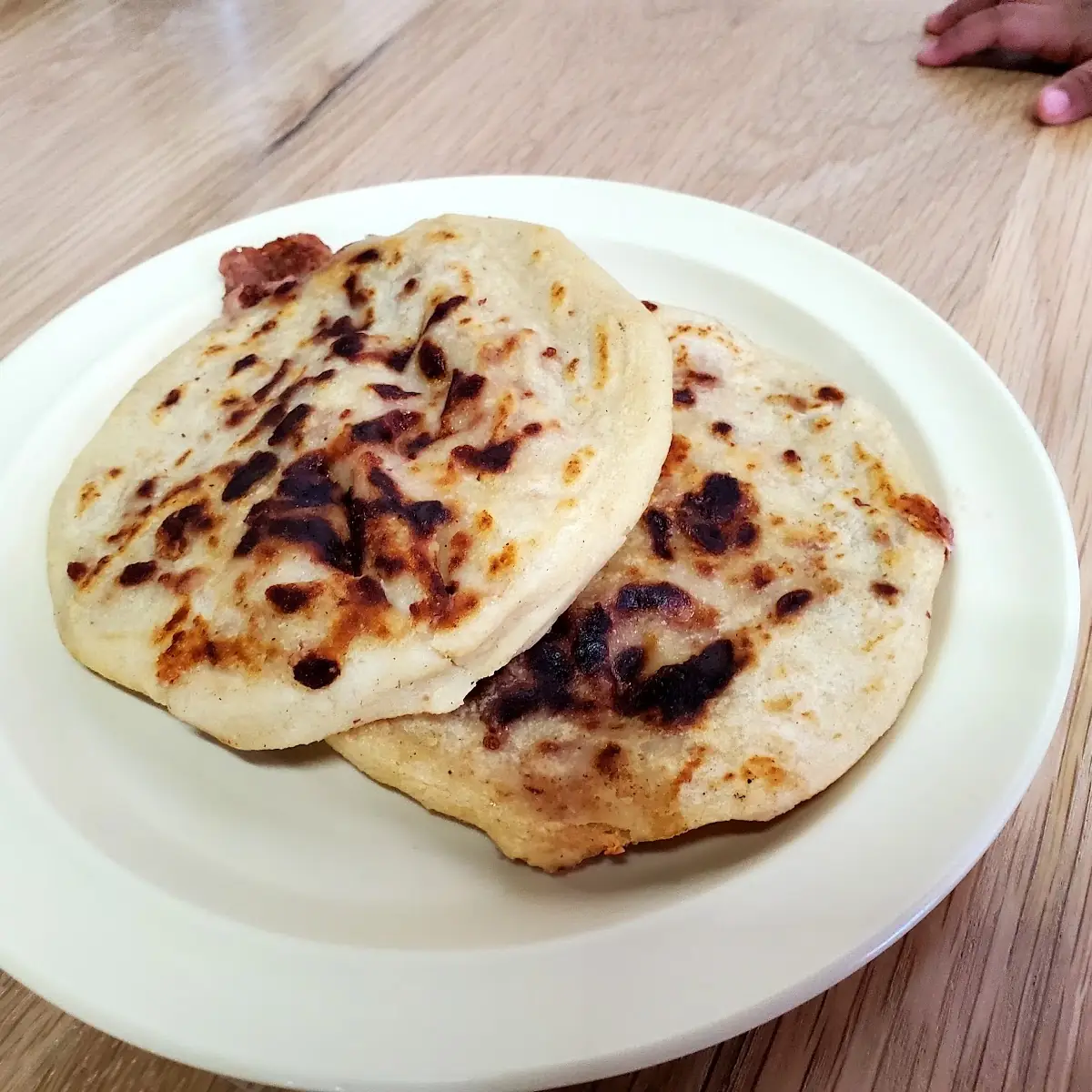 Bean and Cheese Pupusas