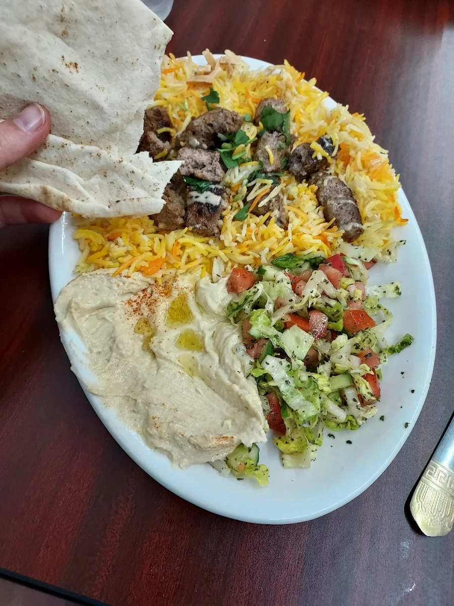 Shawarma with fries