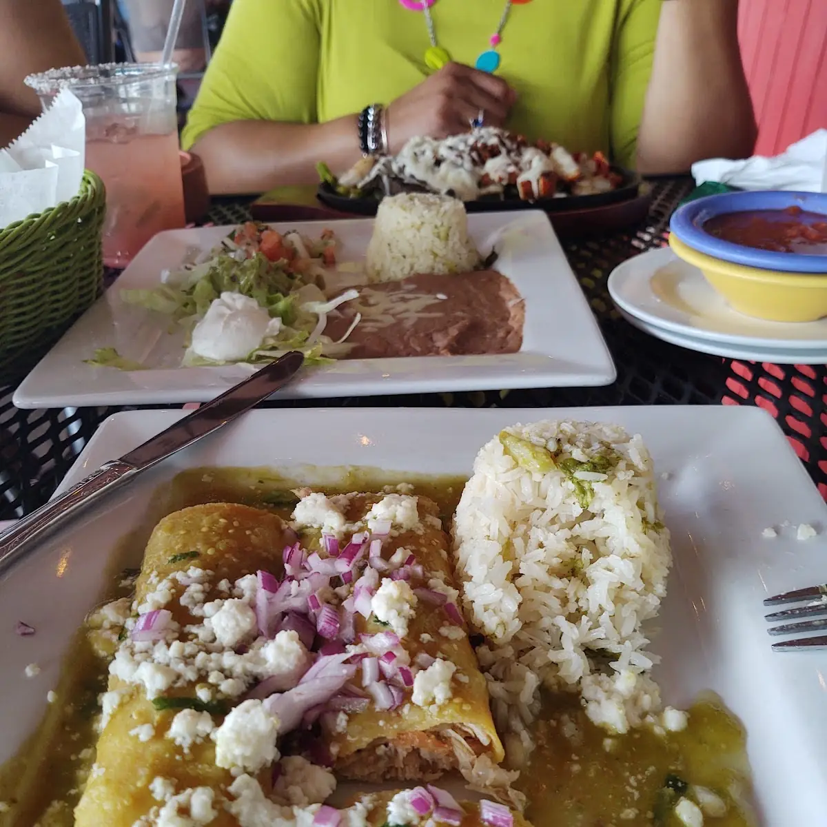 Enchiladas Verdes