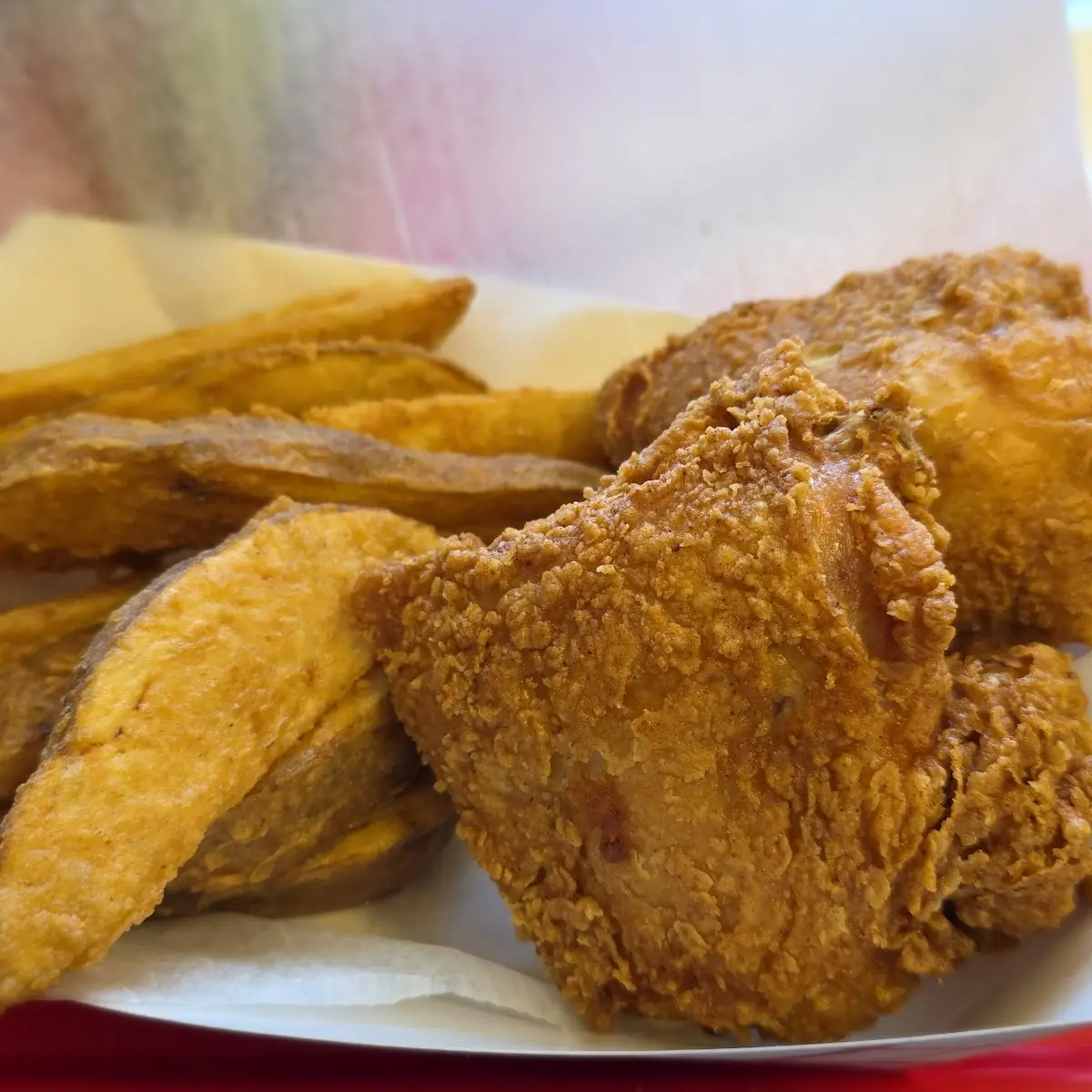 Two Piece Dark Fried Chicken