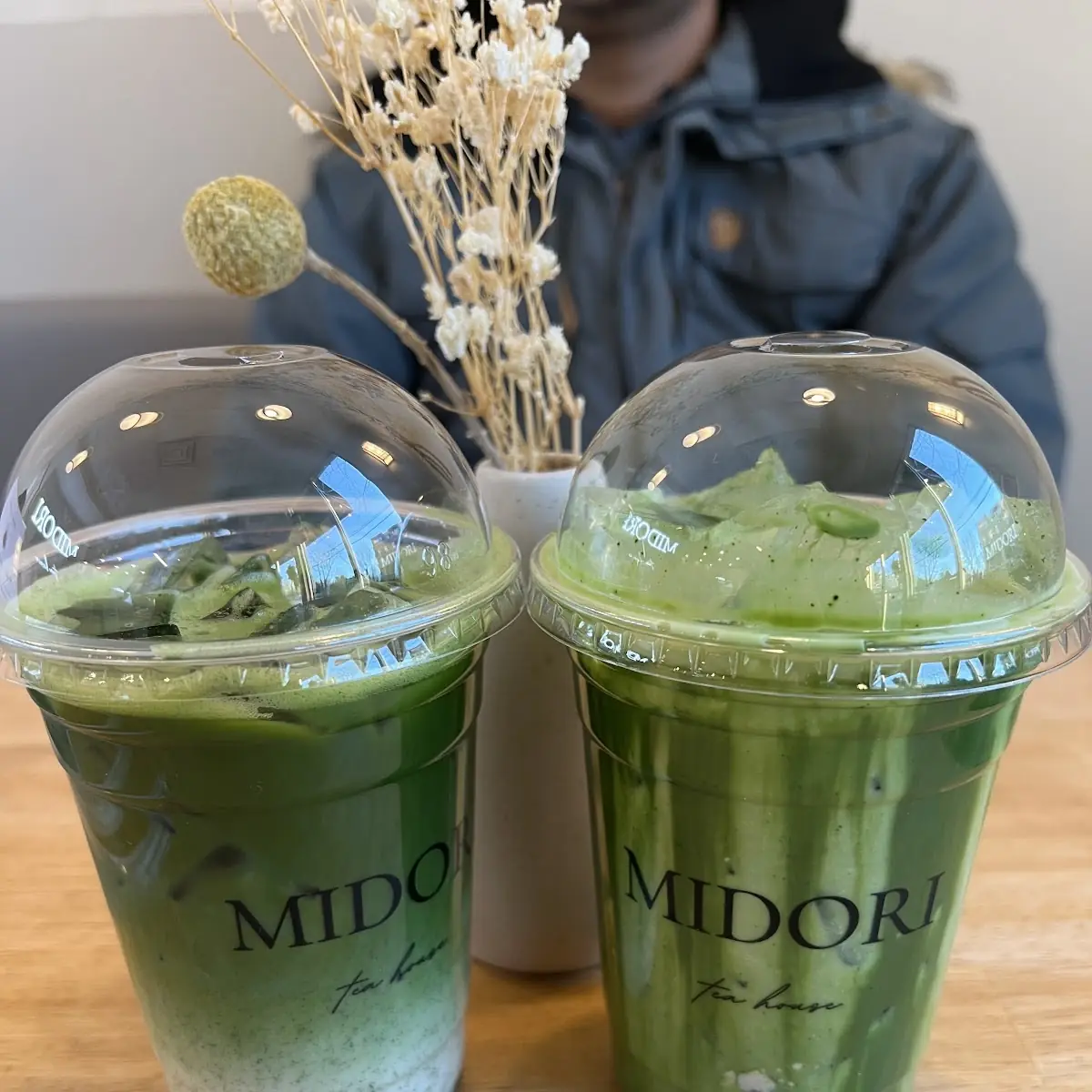 Iced Matcha and Cold Brew Drinks