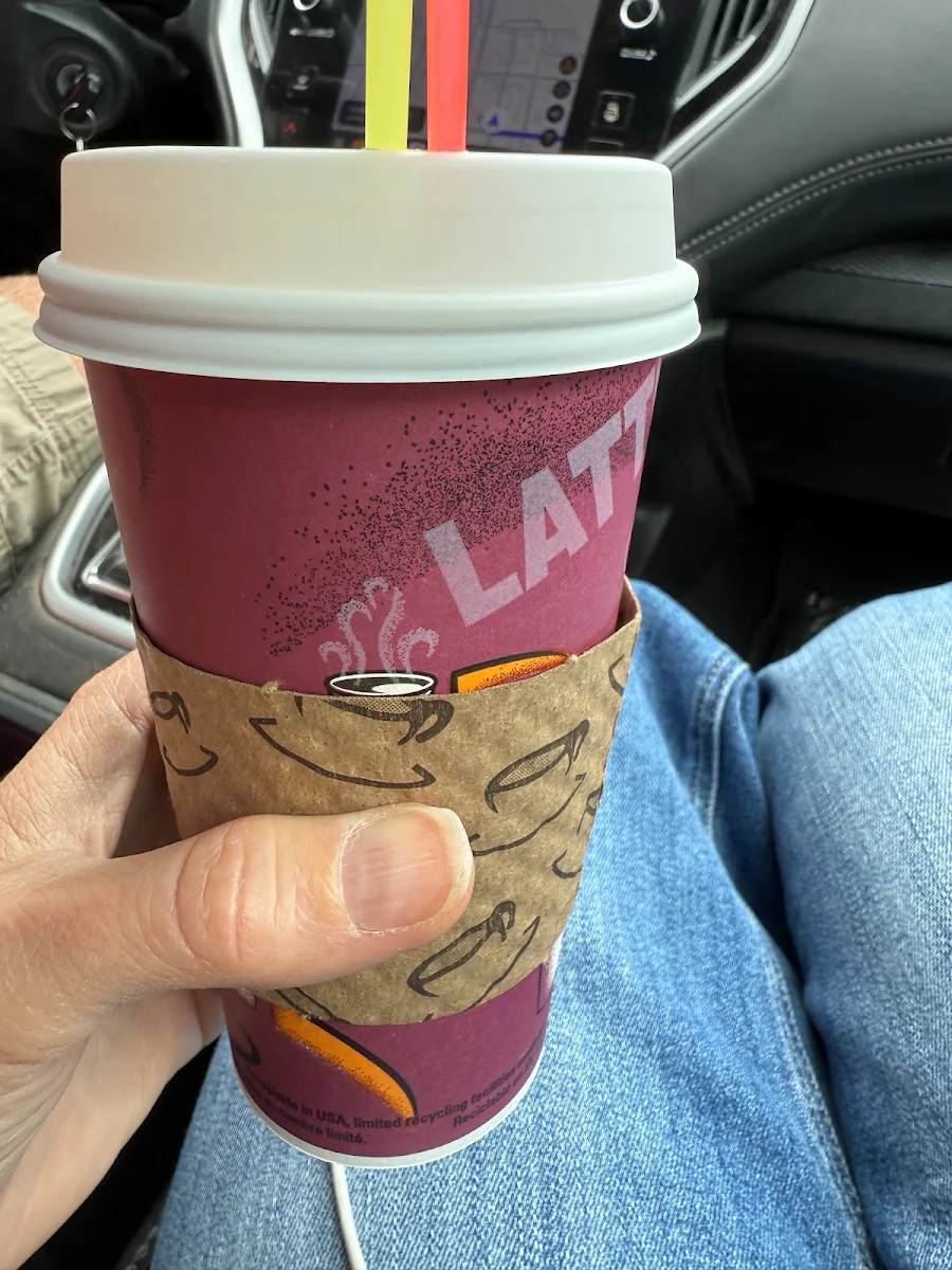 White Mocha Hot Latte