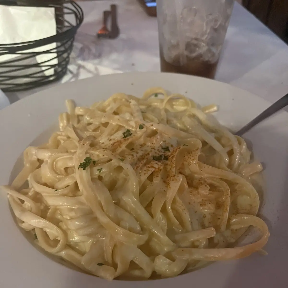 Fettuccine Alfredo